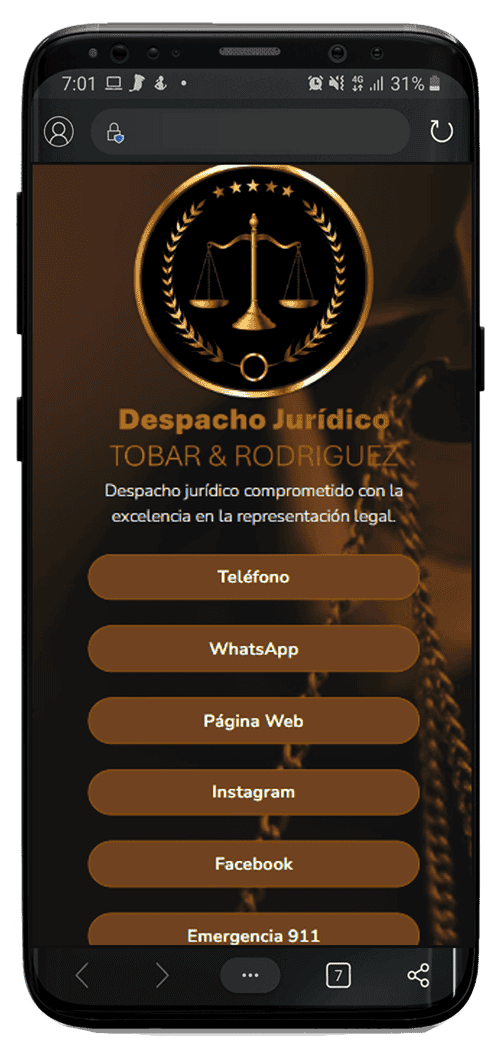 Mock up de tarjeta de presentación