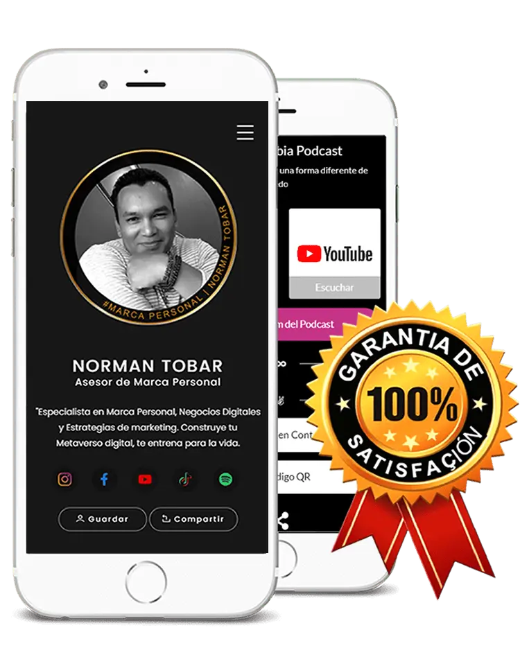 Tarjeta de presentación digital