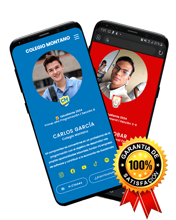 Tarjeta de presentación digital